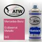 Preview: Mercedes-Benz, Erdbeerrot Metallic, 543: 400ml Sprühdose, von ATW Autoteile West.